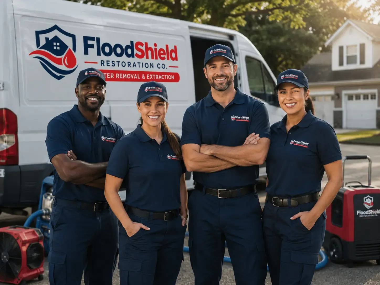 Flood Damage Restoration company in Belmont, OH