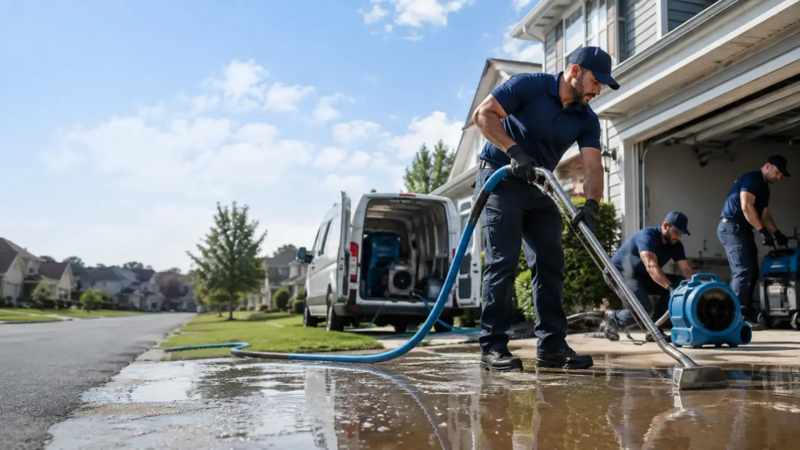 Flood Damage Restoration in Belmont, OH
